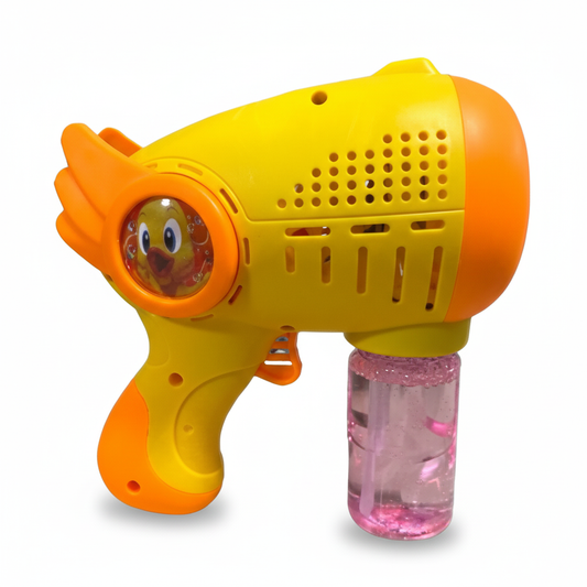 Pistola Dino Lanzadora de Burbujas – Juguete Infantil Portátil