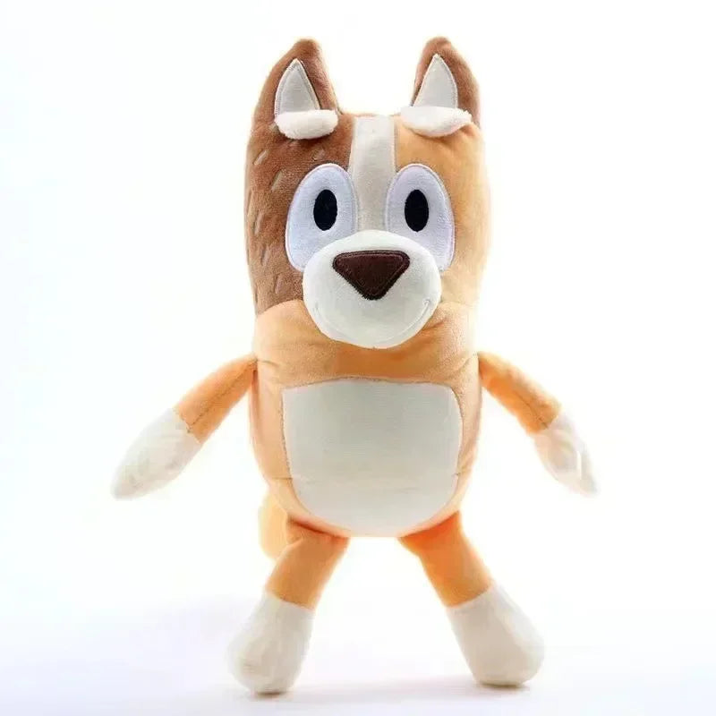 Peluches Bluey y Bingo