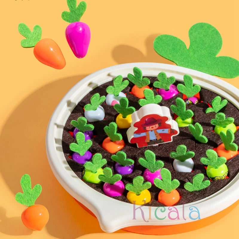 Juego Montessori estilo plantas y animales🌿 – Juguete Educativo de Madera para Niños