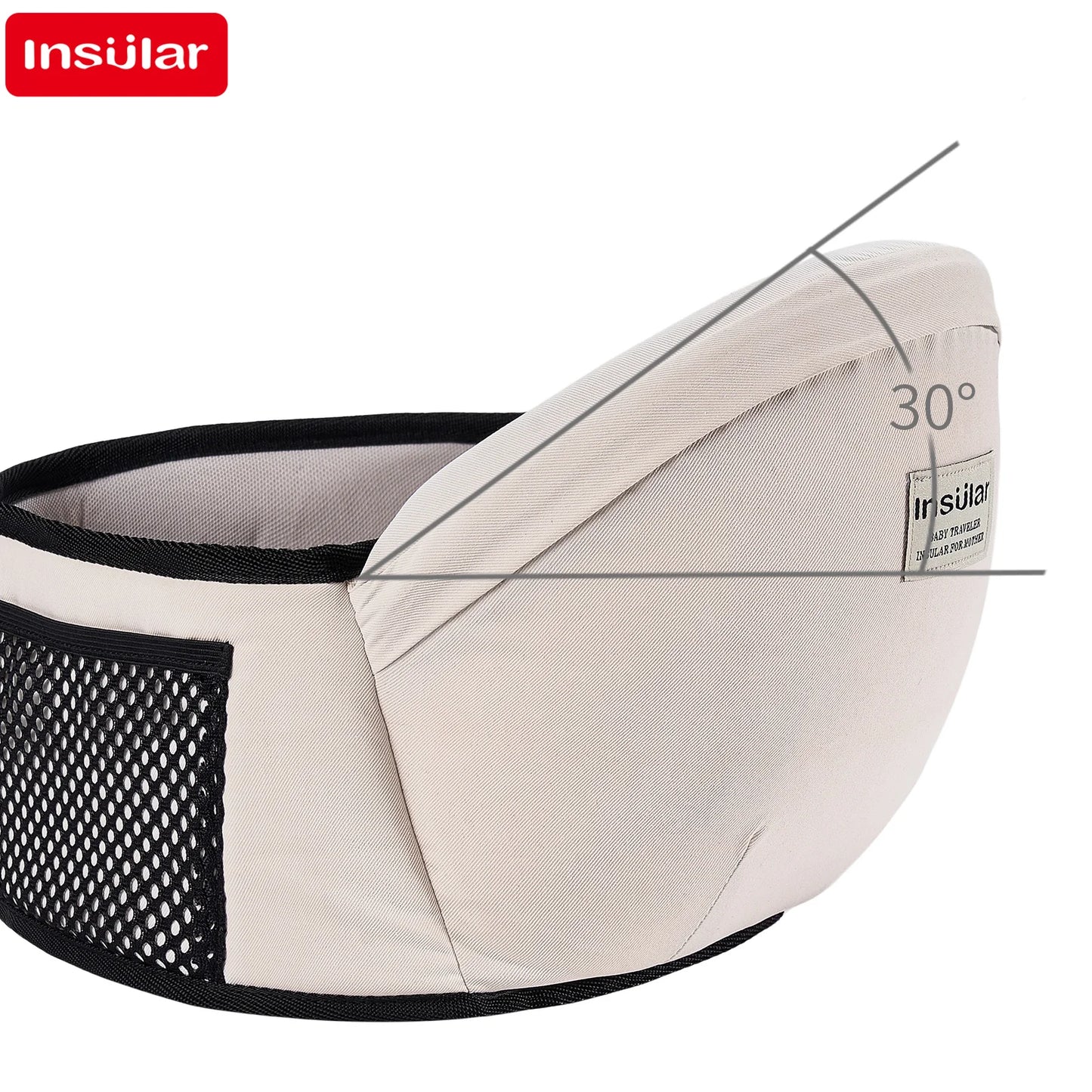 Porta Bebé Ergonómico con Asiento