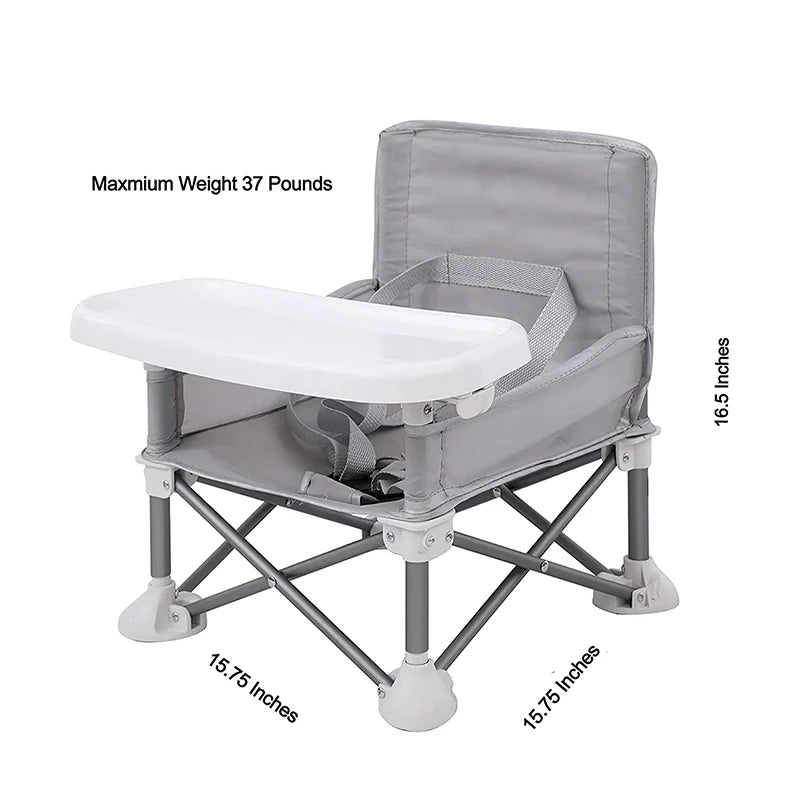 Mesa y Silla Multifuncional Bebelix – Comedor, Camping y vacaciones con tu Bebé