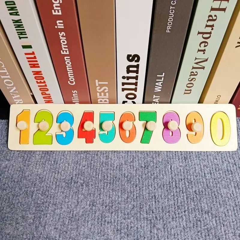 Bloques Montessori de Madera – Juego Educativo de Formas y Colores para Niños