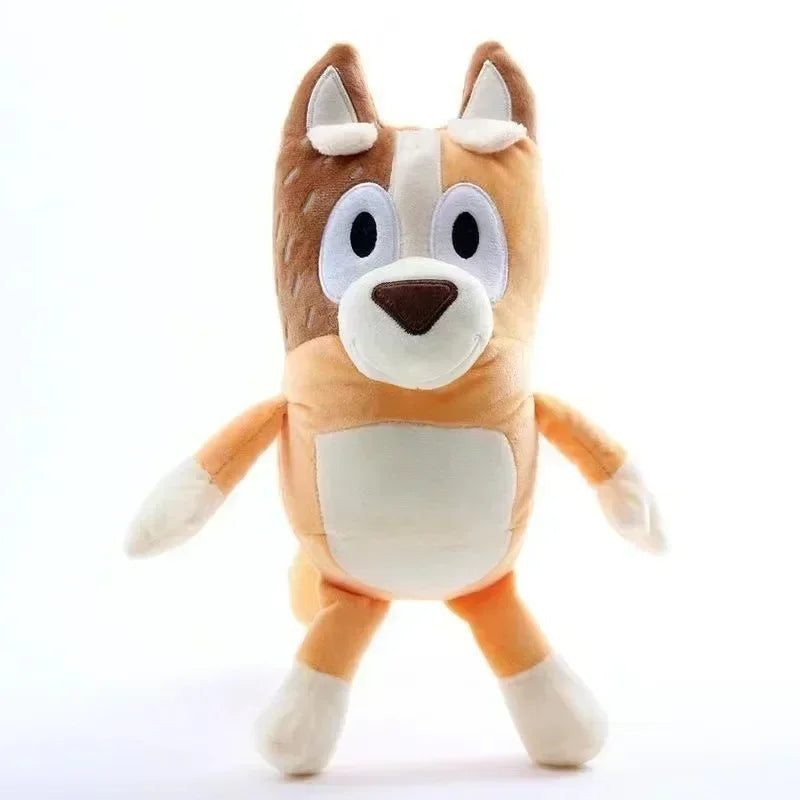 Peluches Bluey y Bingo