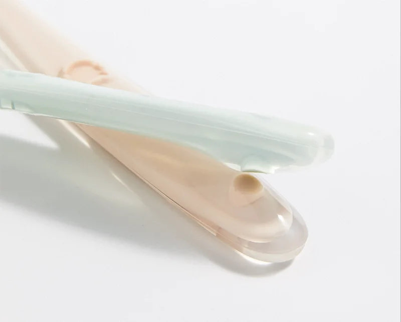 Cuchara Infantil: Cuchara de Silicona Suave para Aprender a Comer