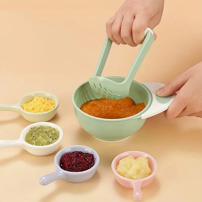 Mini Chef Bebé. Molinillo Seguro y Práctico para Comidas Saludables