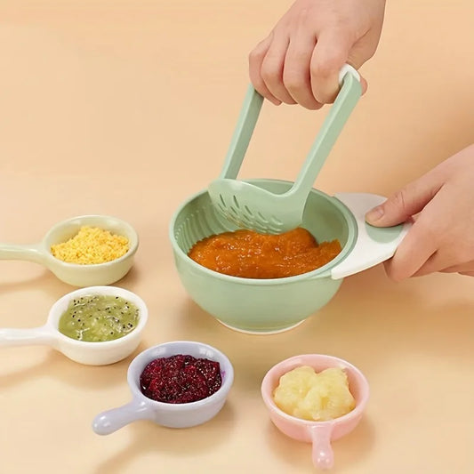 Mini Chef Bebé. Molinillo Seguro y Práctico para Comidas Saludables
