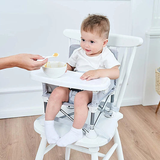 Mesa y Silla Multifuncional Bebelix – Comedor, Camping y vacaciones con tu Bebé