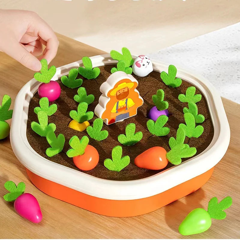Juego Montessori estilo plantas y animales🌿 – Juguete Educativo de Madera para Niños