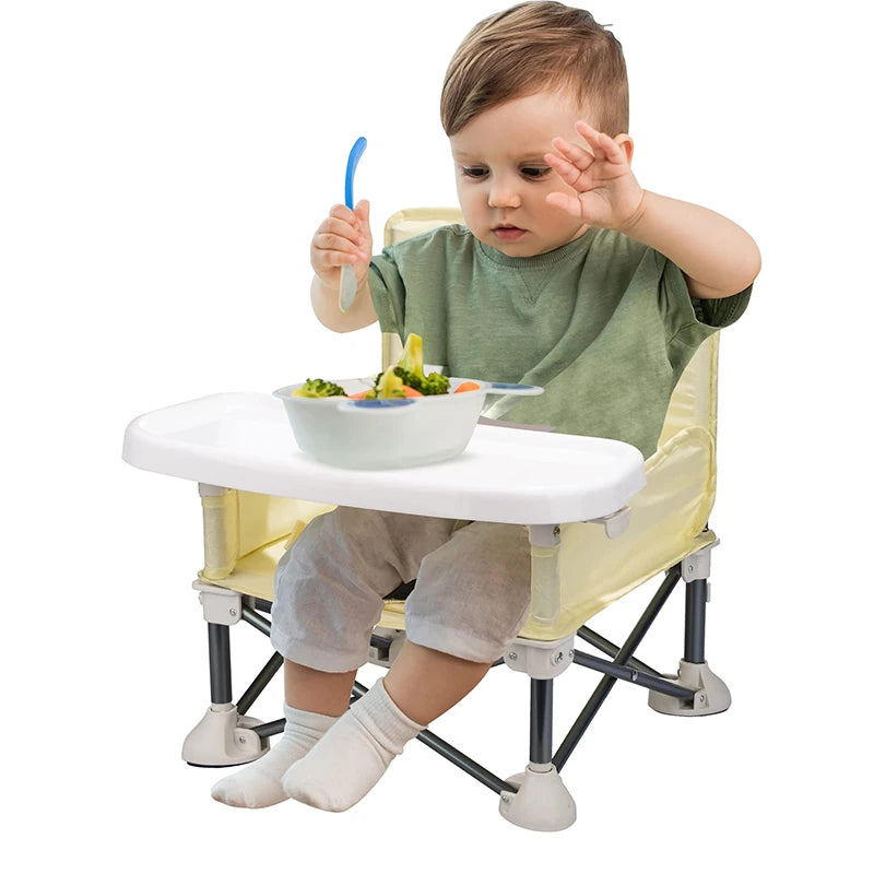 Mesa y Silla Multifuncional Bebelix – Comedor, Camping y vacaciones con tu Bebé