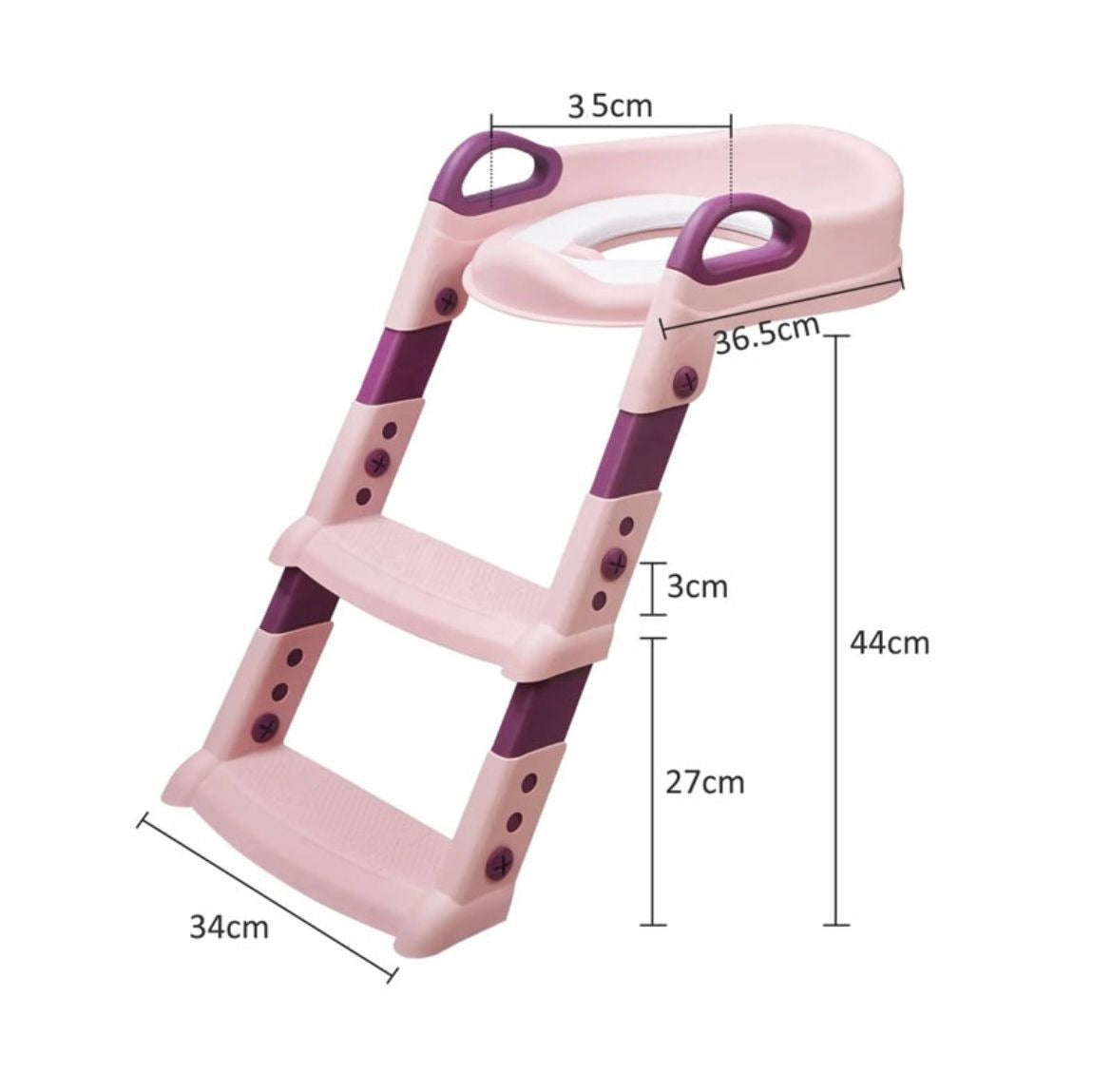 Asiento Escalera Adaptador de Inodoro para Niños