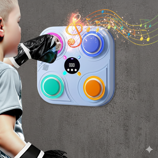 Máquina de Boxeo Inteligente Musical con Bluetooth para Niños
