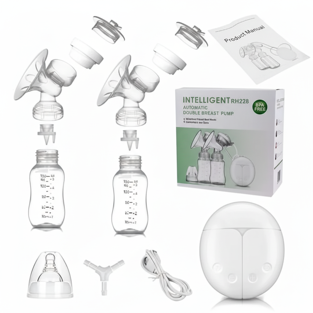 Extractor lactancia Eléctrico Doble Mama