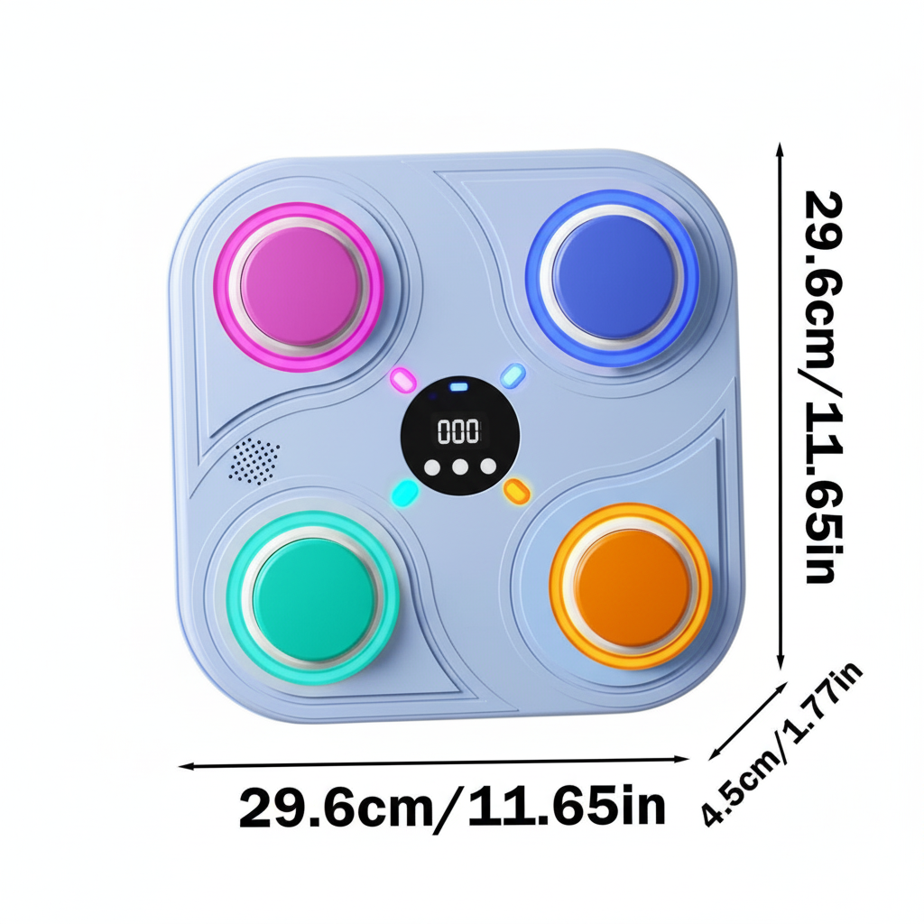 Máquina de Boxeo Inteligente Musical con Bluetooth para Niños