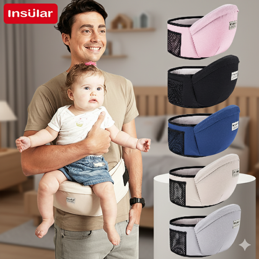 Porta Bebé Ergonómico con Asiento