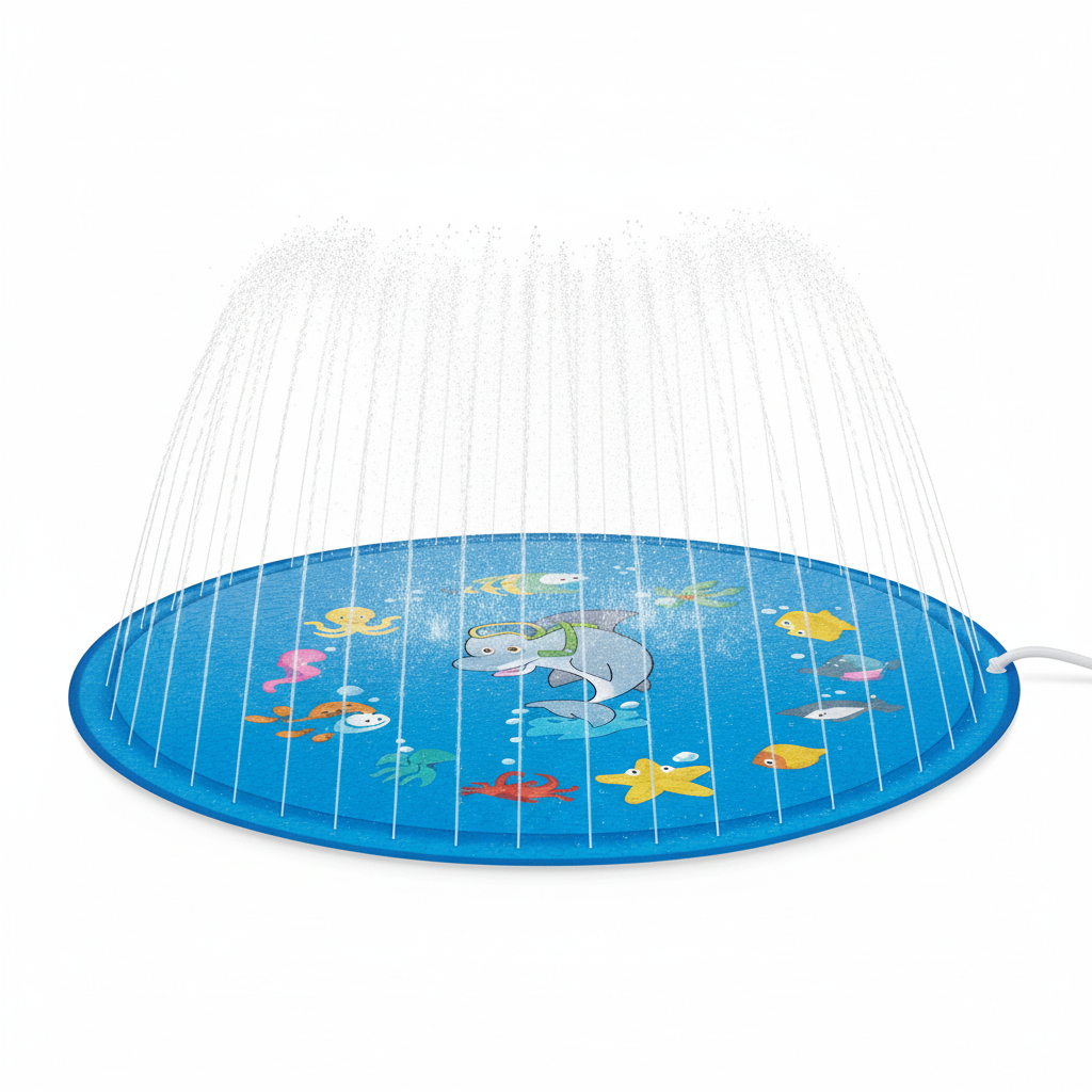 Piscina Alfombra de Agua Infantil SplashZone Pro