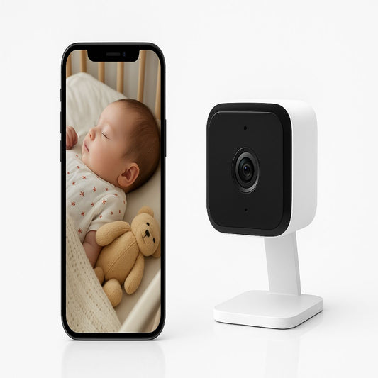 Cámara para Bebé Inteligente C&D Wi-Fi – Seguridad y Tranquilidad para tu Bebé