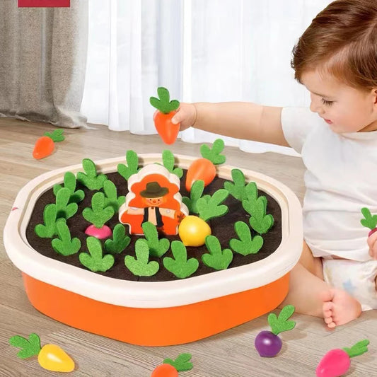 Juego Montessori estilo plantas y animales🌿 – Juguete Educativo de Madera para Niños