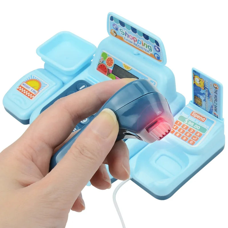 Caja Registradora Infantil Interactiva con Luces y Sonidos – Juego de Supermercado Educativo