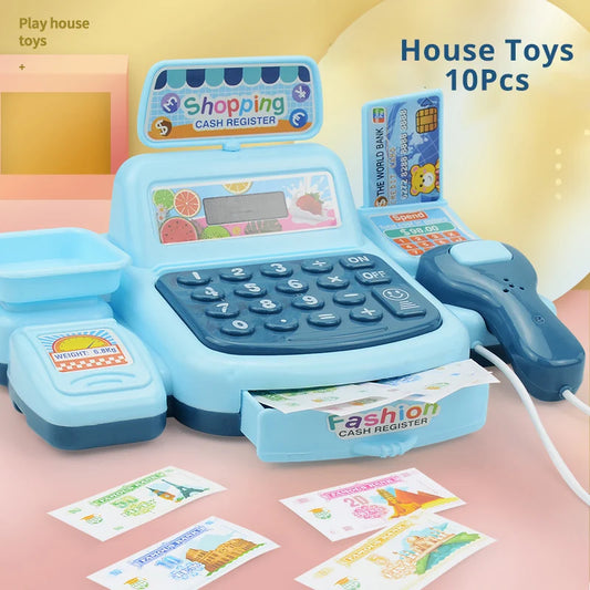 Caja Registradora Infantil Interactiva con Luces y Sonidos – Juego de Supermercado Educativo