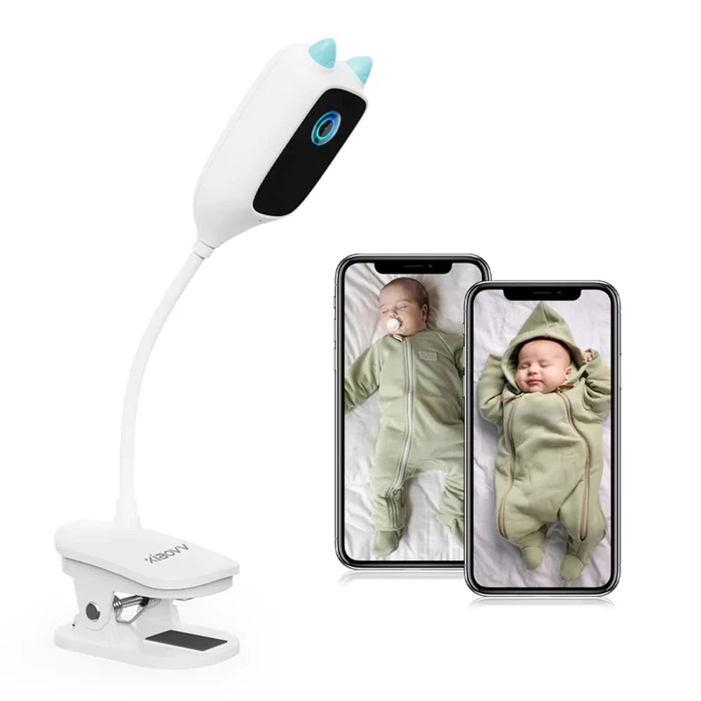 Cámara de bebe Flex C&S - Ajustable y montable - Full HD + visión nocturna